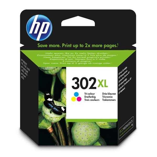 Hp F6u67ae Renkli Kartus No:302 Xl