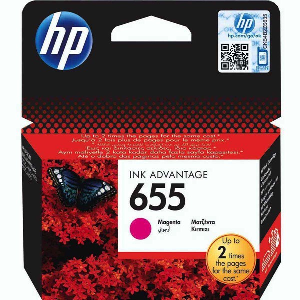 Hp Cz111ae Kırmızı Kartus No:655