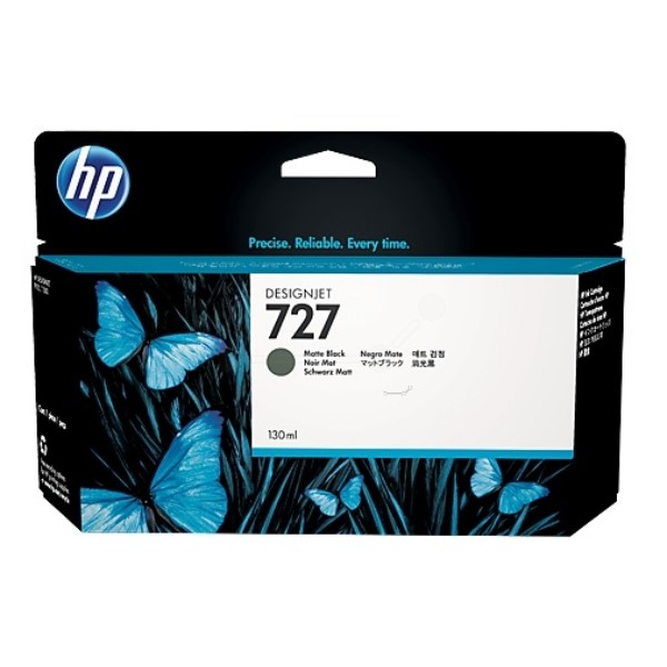 Hp B3p22a (727) Mat Sıyah 130 Ml Genıs Format Murekkep Kartusu