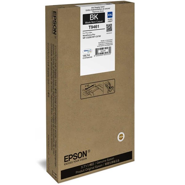 EPSON C13T946140 T9461XXL-C13T946140 Siyah Orjinal Kartuş Extra Yüksek Kapasiteli