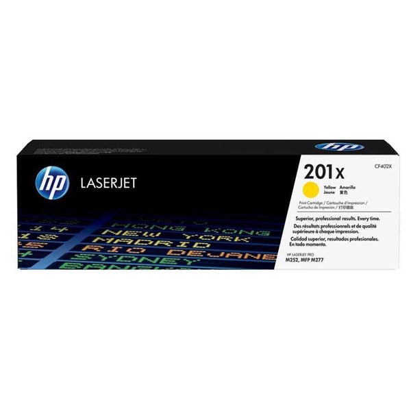 Hp Cf402x (201X) Sarı Yuksek Kapasıtelı Toner 2.300 Sayfa