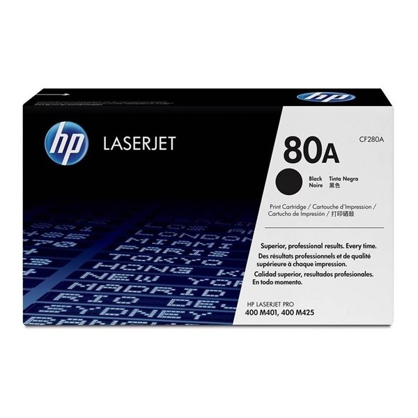 Hp Cf280a (80A) Sıyah Toner 2.700 Sayfa