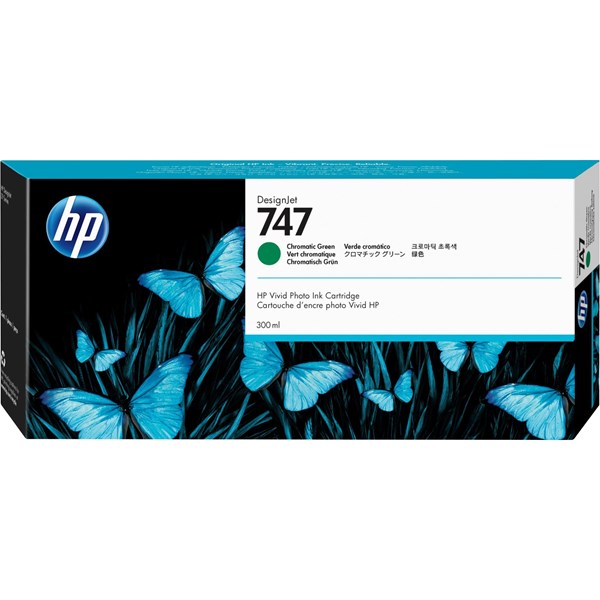 Hp P2v84a (747) 300 Ml Kromatık Yesıl Genis Format Murekkep Kartus