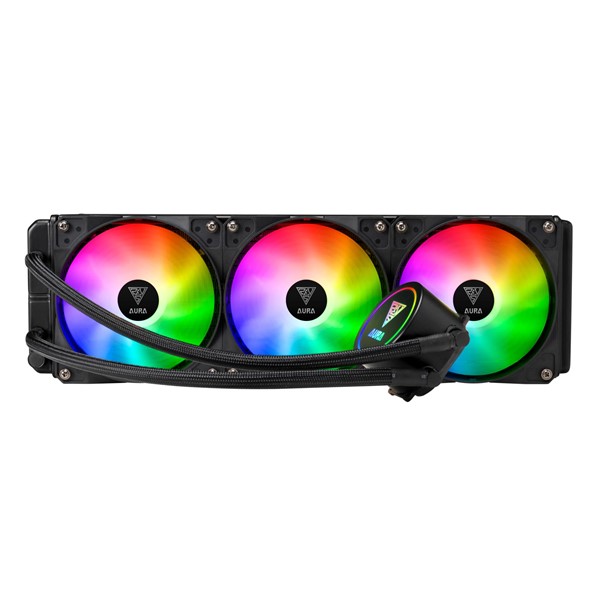 GAMDIAS 360mm AURA GL360 RGB Sıvı Soğutmalı AM5-1700p İşlemci Fanı