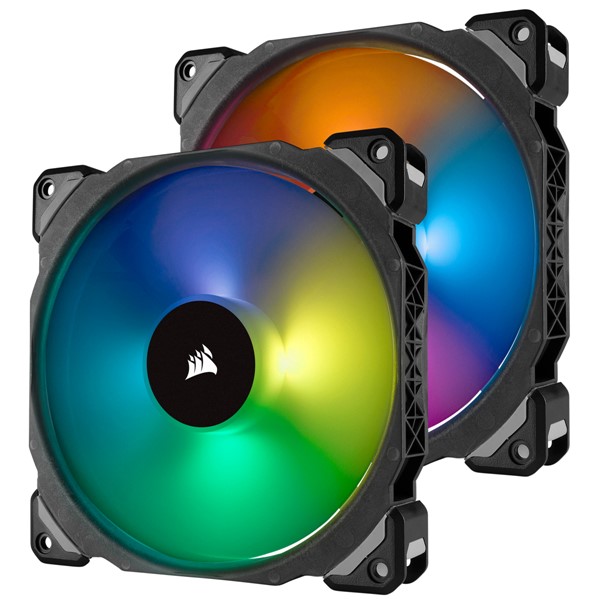 Corsaır Co-9050078-Ww Ml140 Pro Rgb 140Mm Manyetık Levıtasyon Yuksek Performans Pwm Fan Lıghtıng Node Pro Kontrolcu Ile Bırlıkte 2 L