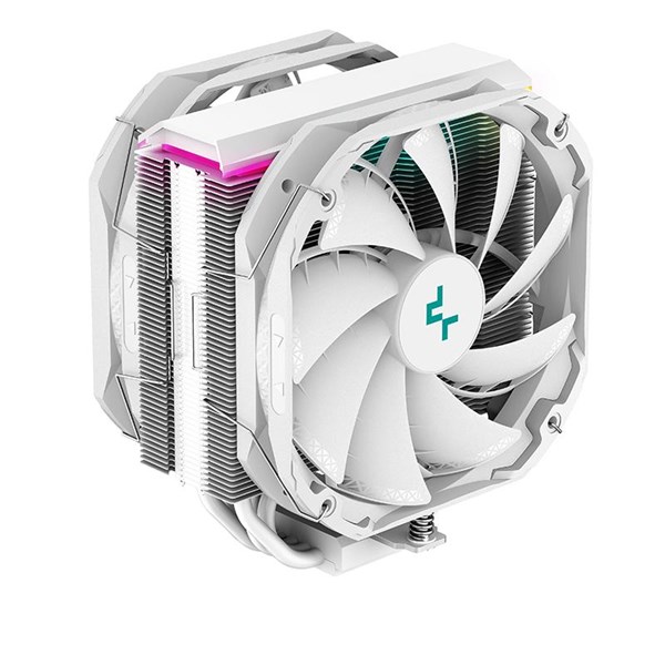 DEEPCOOL AS500-PLUS WH HAVA SOĞUTMALI AM5-1700P DUAL İŞLEMCİ FANI BEYAZ