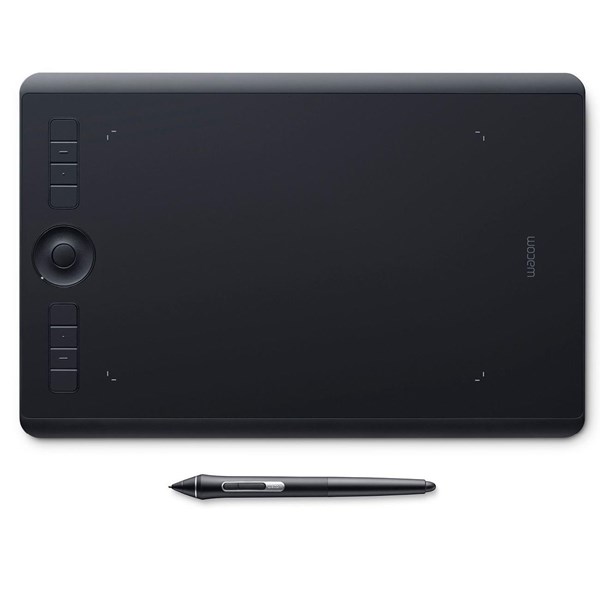 Wacom Intuos Pro Medium 8192 Seviye 5080 lpi 8 ExpressKeys Bluetooth Grafik Tablet (PTH-660-N)