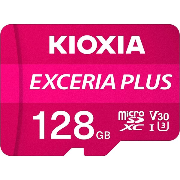 KIOXIA 128GB Exceria Plus LMPL1M128GG2 Microsd Hafıza Kartı