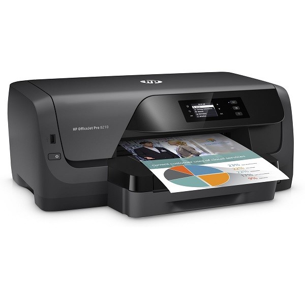 HP A4 Renkli Officejet Pro 8210 D9L63A Inkjet Yazıcı 20/16sayfa 30.000sayfa USB 2.0,Kablosuz