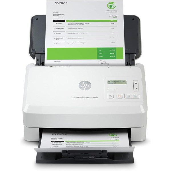 HP A4 Scanjet Enterprise Flow 5000 S5 6FW09A 40ppm Döküman Tarayıcı