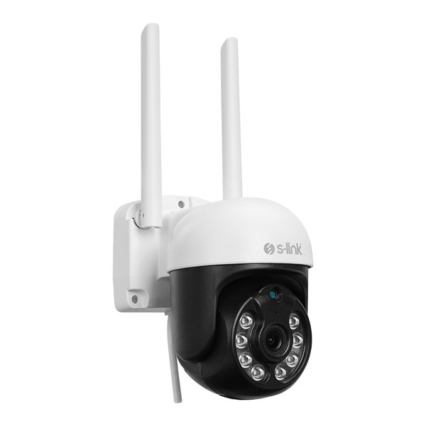 S-link SL-PTZ01 3MP  2.8mm Hareket algılamalı Smart PTZ Dome TF Kart Dual Band Wifi IP Kamera Tuya