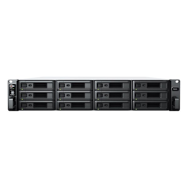 SYNOLOGY RS2423 PLUS RYZEN V1780B-8 GB DDR4 ECC UDIMM-12-Diskli Rack Nas Sunucu (Disksiz)