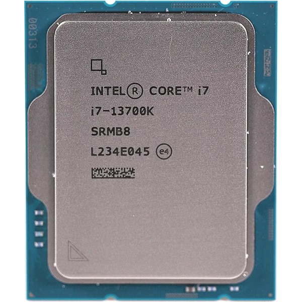 INTEL CORE i7 13700K 54MB 16çekirdekli O/B UHD 770 1700p 125w Kutusuz+Fansız