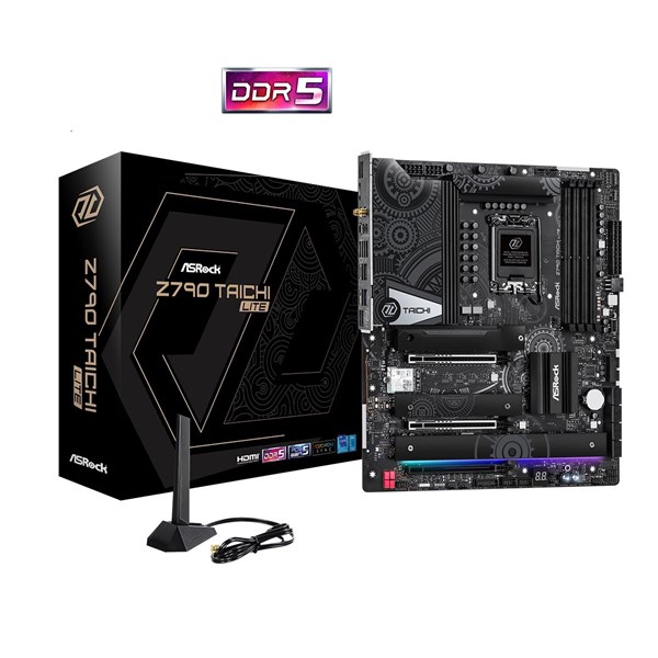 ASROCK Z790 TAICHI LITE WIFI-6E DDR5 HDMI-DP PCIE 5.0 1700P ATX