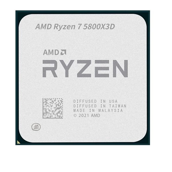 AMD RYZEN 7 5800X3D 100MB 8çekirdekli VGA YOK AM4 105w Kutusuz+Fansız