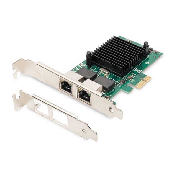 DIGITUS 2port DN-10132 Gigabit PCIe Ethernet Kartı 