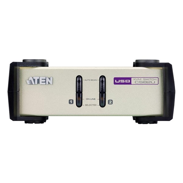 ATEN ATEN-CS82U 2-Port PS/2-USB VGA KVM Switch 