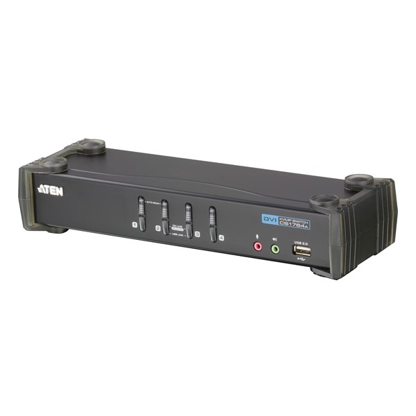 ATEN ATEN-CS1764A 4-Port USB DVI/Audio KVMP™ Switch 