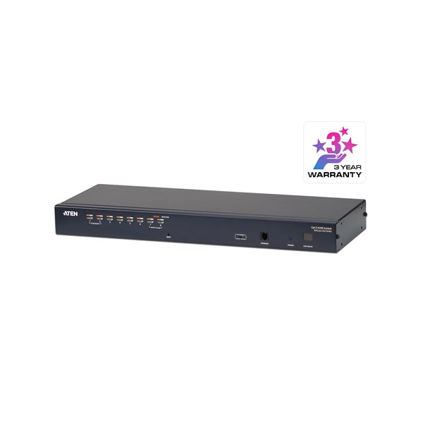 ATEN ATEN-KH1508A 8-Port Multi-Interface (DisplayPort, HDMI, DVI, VGA) Cat 5 KVM Switch 