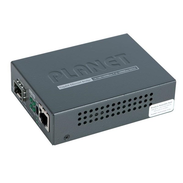 PLANET PL-GT-805A Media Converter 10/100/1000Base-T to 1000Base-SX/LX (mini-GBIC, SFP)