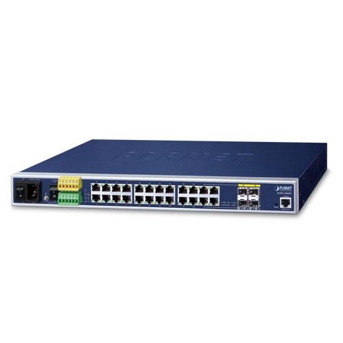 PLANET 24port PL-IGSW-24040T GIGABIT 4-SFP YÖNETİLEBİLİR ENDÜSTRİYEL SWITCH