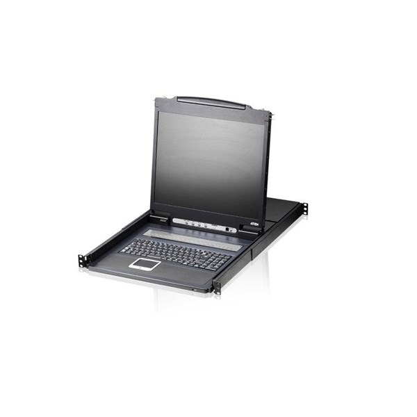 Aten ATEN-CL1308NT 19” LCD KVM Switch, Türkçe Klavyeli