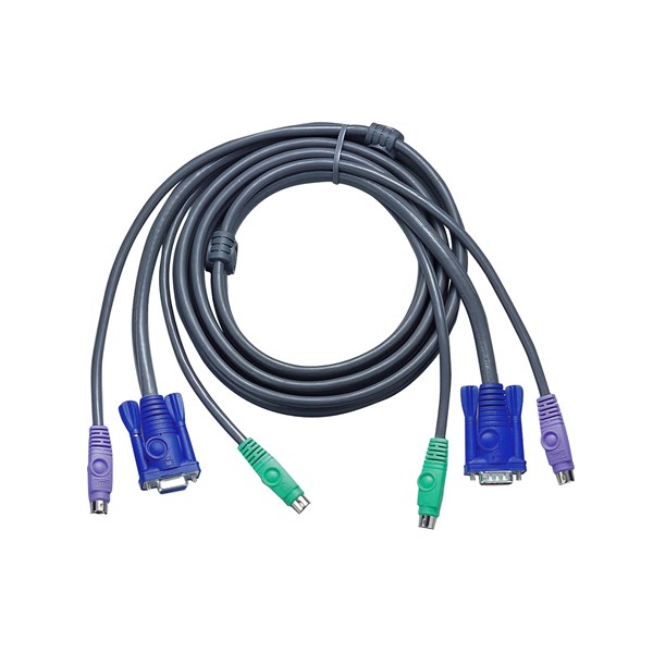 ATEN ATEN-2L-5002P/C 1.8 metre PS/2 İnce KVM Kablosu