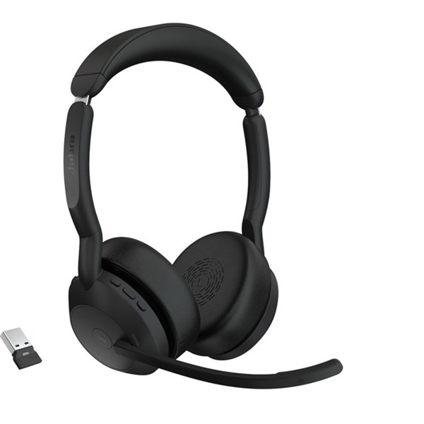 Jabra Evolve2 55 Link380a MS Stereo Siyah