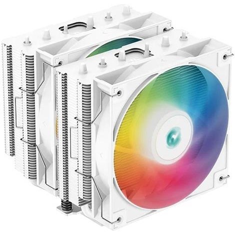 DEEPCOOL AG620-WH-ARGB HAVA SOĞUTMALI AM5-1700P DUAL İŞLEMCİ FANI BEYAZ