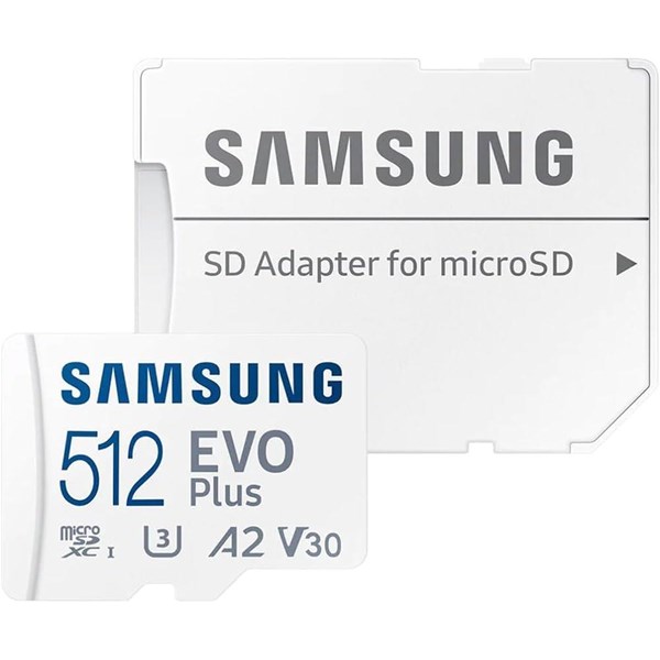 SAMSUNG 512GB EVOPlus MB-MC512KA/UE MICRO-SD HAFIZA KARTI