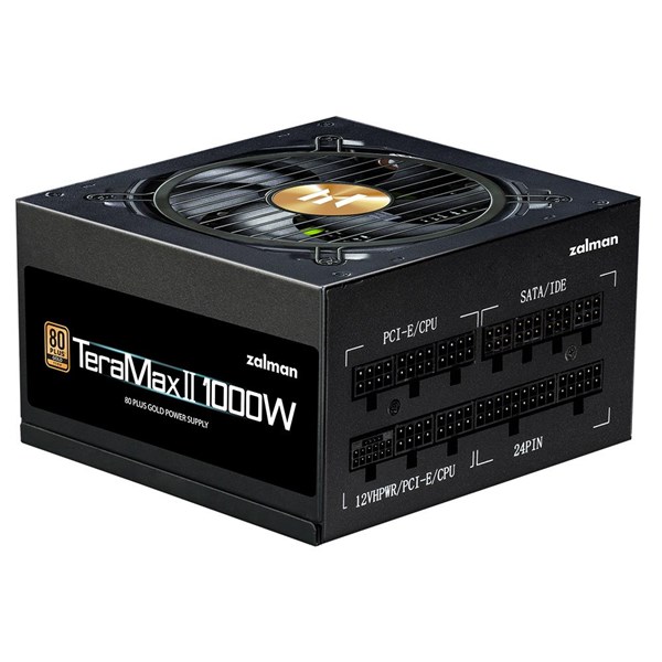 ZALMAN 1000W 80+ GOLD ZM1000-TMX2(Teramax II) PCIE 5.0 TAM MODÜLER POWER SUPPLY