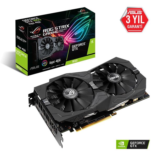 ASUS 4GB ROG STRIX GTX1650-A4GD6 GAMING GDDR6 HDMI-DP PCIE 3.0