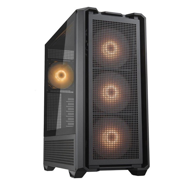 COUGAR MX600 PSU YOK 4XARGB FAN E-ATX FULL TOWER GAMING KASA SİYAH 