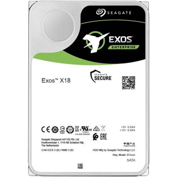 SEAGATE 18TB EXOS ST18000NM001J 7200RPM 256MB SATA-3 GÜVENLİK NAS DİSKİ (DISTI GARANTILI) 