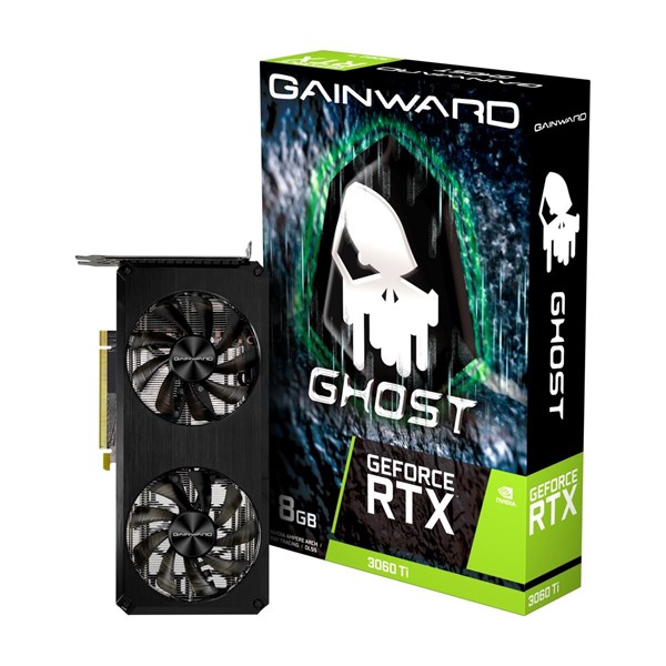 GAINWARD 8GB RTX3060TI GHOST EW-NE6306T019P2-190AB GDDR6 256Bit PCIE 4.0