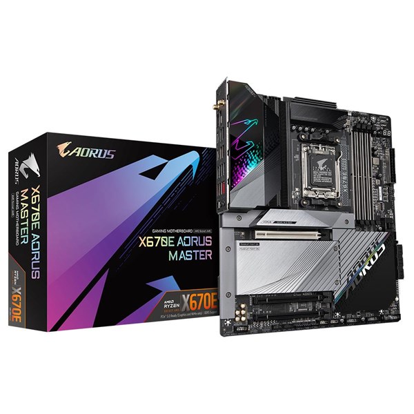 GIGABYTE X670E AORUS MASTER WIFI-6E DDR5 HDMI-DP PCIE 5.0 AM5 EATX