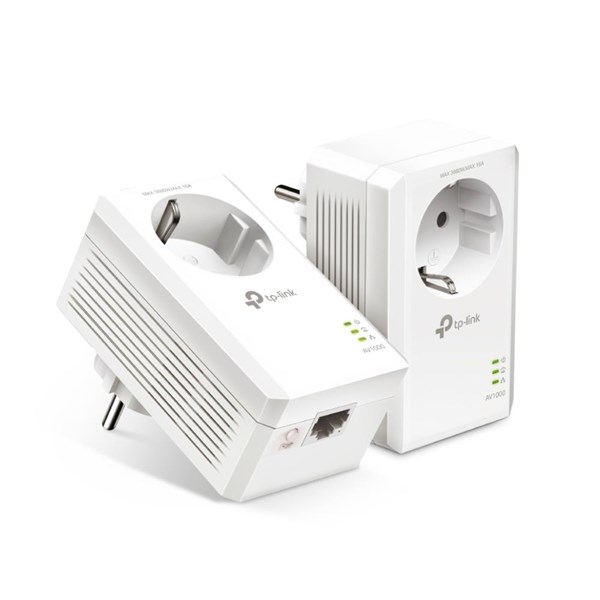 TP-LINK TL-PA7017P KIT AV1000 Gigabit Passthrough Powerline Başlangıç Kiti