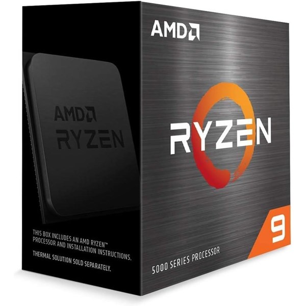 AMD RYZEN 9 5900X 70MB 12çekirdekli VGA YOK AM4 105w Kutulu+Fansız Kutu Açık (Outlet)