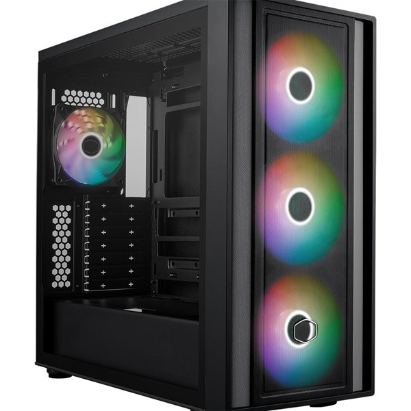 COOLERMASTER 600TG 3-14CM RGB FANLI GAMING E-ATX PC KASASI