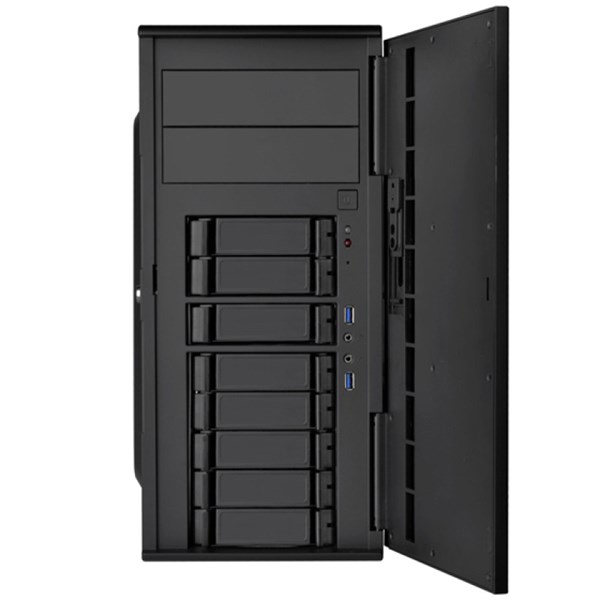 SilverStone CS380 8xHot Swap HDD Destekli ATX Sunucu Nas Performans Kasası (SST-CS380-V2)