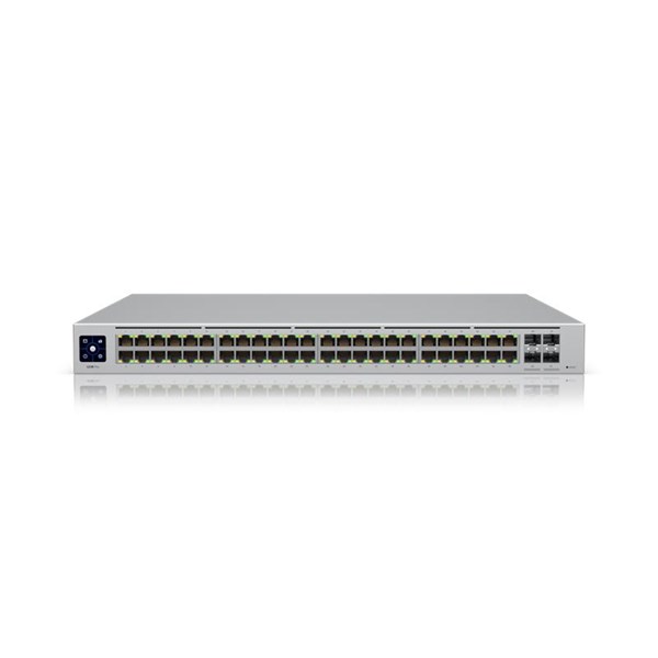 UBIQUITI 48port UNIFI USW-PRO-48 GIGABIT 4-10GBE SFP YÖNETİLEBİLİR SWITCH