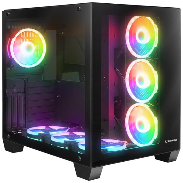 RAMPAGE ICEWAVE 7-RGB FAN+KONTROLCÜLÜ E-ATX PC KASASI