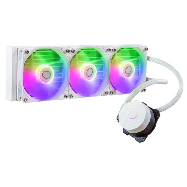 COOLERMASTER 360MM ML360L MLW-D36M-A18PZ-RW AM5-1700P SIVI SOĞUTMALI İŞLEMCİ FANI BEYAZ