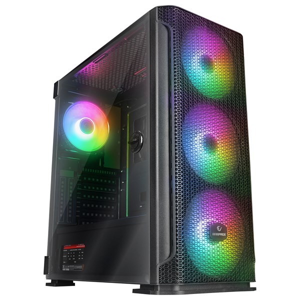 RAMPAGE 750W 80+ TRAPPER GAMING MID-TOWER PC KASASI