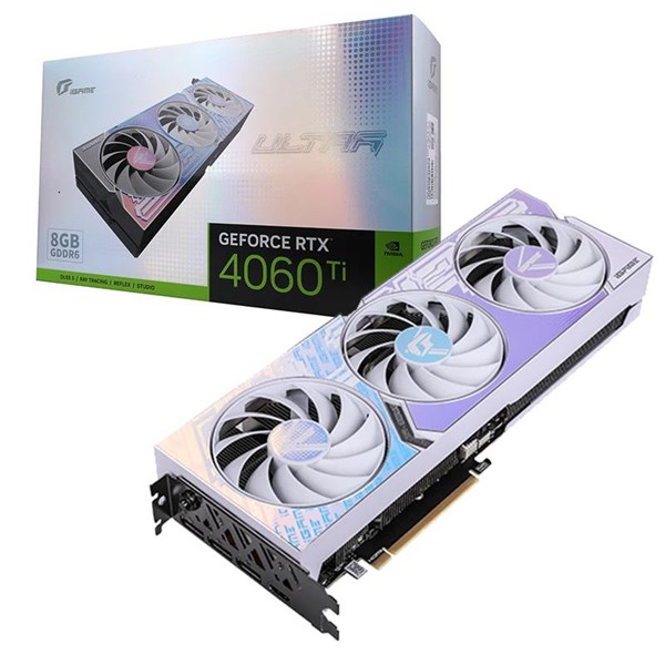 COLORFUL 8GB RTX4060TI IGAME W OC 8GB-V GDDR6 HDMI-DP PCIE 4.0