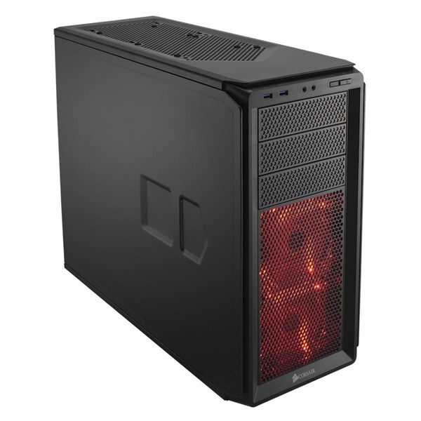 CORSAIR 650W 80+ Graphite 230T CC-9011036-650VS mid Tower PC Kasası Siyah