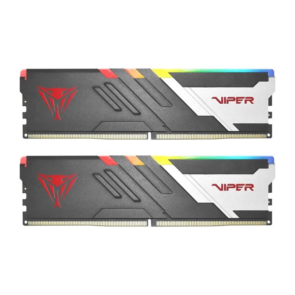 PATRIOT 32GB (2X 16GB) DDR5 6000MHZ CL30 RGB DUAL KIT PC RAM VENOM PVVR532G600C30K 