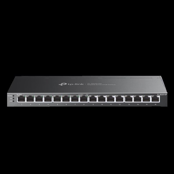 TP-LINK 16port  TL-SG2016P GIGABIT 120W 8port POE YÖNETİLEMEZ SWITCH