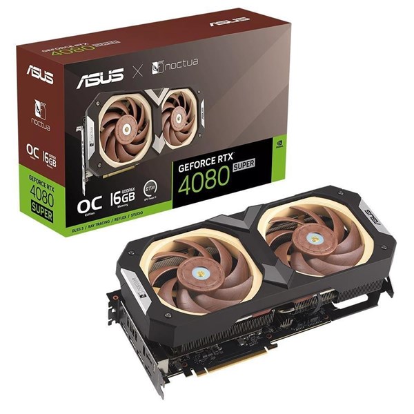 ASUS 16GB RTX4080 SUPER RTX4080S-O16G-NOCTUA HDMI-DP PCIE 4.0