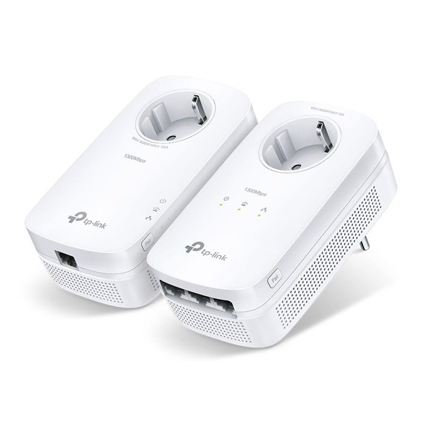 TP-LINK TL-PA8033P Gigabit AV1300 EV Ofis Tipi PowerLine Ağ Adaptörü Kutu Açık (Outlet)